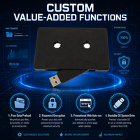 Clé USB 2.0 en forme de cassette audio, design rétro créatif, nouveau porte-clés en plastique, mémoire flash 8 Go-128 Go