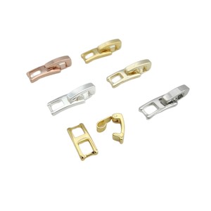 Boucle de bijoux YOURS, fermoir en D de 2 mm, 2,5 mm, 5,2 x 11,9 mm pour bracelet, collier, accessoires de bricolage, électroplaqué, couleur durable - Product Image 5