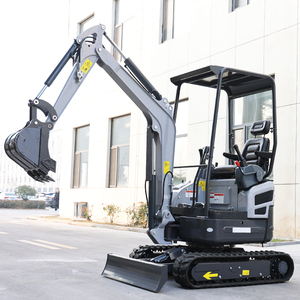 Mini-excavatrice avec livraison gratuite - Excavation en extérieur et nivellement du terrain, petite excavatrice facile à manœuvrer pour tous les petits travaux - Product Image 2