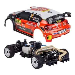 Bộ đồ chơi xe điều khiển từ xa Traction Hobby TH KM Citroen C3 WRC <span class=keywords><strong>1</strong></span>/7 <span class=keywords><strong>Nitro</strong></span> Gas Drift Rally, động cơ xăng, khung gầm nhôm CNC, Red Bull Abu Dhabi - Product Image 1
