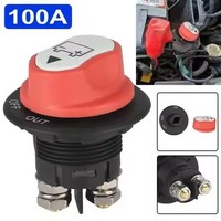 Nouvel interrupteur de coupure Yujie DC12V/24V 50A-300A pour batterie marine, automobile et camping-car