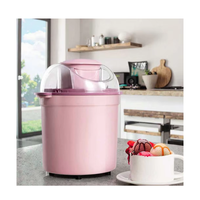 Machine à crème glacée électrique de qualité supérieure avec fonctionnement à faible bruit, rechargeable, pour gelato, sorbet et yaourt glacé maison