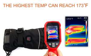 Guantes calefactables con batería recargable Guantes calefactores eléctricos impermeables Guantes calefactables con batería - Product Image 5