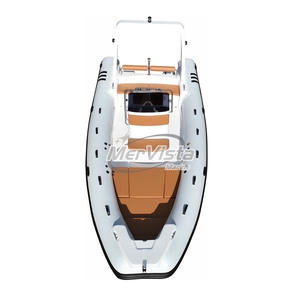 22ft Chine 6.8m coque en fibre de verre rigide orque Hypalon <span class=keywords><strong>zodiac</strong></span> bateau bateau gonflable <span class=keywords><strong>catamaran</strong></span> bateau pneumatique - Product Image 3