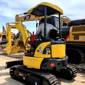 Mini-excavatrice Komatsu PC35MR PC30MR d'occasion du Japon, 3 tonnes, petite excavatrice d'occasion Komatsu PC35 PC30 PC20MR, conforme aux normes EPA - Product Image 1