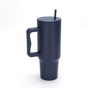 Vente en gros personnalisé Isolation sous vide Sublimation Blanks 20Oz 40Oz Tumbler en acier inoxydable 304 double paroi avec paille et poignée - Product Image 4