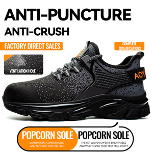 Chaussures de sport décontractées mi-montantes <span class=keywords><strong>en</strong></span> <span class=keywords><strong>toile</strong></span> Fly Knit OEM 2026 avec embout de sécurité <span class=keywords><strong>en</strong></span> acier pour hommes et femmes, idéales pour l'hiver et l'utilisation <span class=keywords><strong>en</strong></span> usine, avec doublure <span class=keywords><strong>en</strong></span> fourrure. - Product Image 2