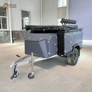 Tente pliable <span class=keywords><strong>pour</strong></span> 4 personnes avec <span class=keywords><strong>cadre</strong></span> en acier et toit en <span class=keywords><strong>toile</strong></span> - Product Image 1