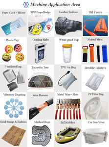 Tần số cao Hàn Turntable HF PVC Pet vỉ Thermo niêm phong máy cho vỏ sò nhựa thợ hàn - Product Image 6