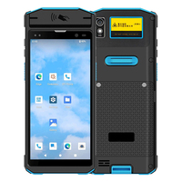 5.5 ''téléphone portable portable robuste PDA Terminal industriel 4G Android 13 2D lecteur de codes à barres NFC lecteur Machine collecteur de données