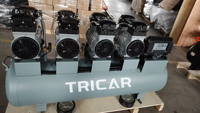 Compresseur d'air à piston haute puissance Tricar 2026 avec réservoir de réception extra large, performances robustes pour un fonctionnement continu, parfait