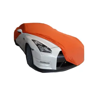 Schützen Sie Ihr Luxusauto mit einer atmungsaktiven Innenraum-Autoabdeckung professioneller Garagen-Autoabdeckung