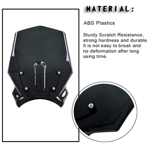 Deflector de viento para parabrisas de coche, accesorios para <span class=keywords><strong>Honda</strong></span> CB1000R, 2018, 2019, <span class=keywords><strong>2020</strong></span>, 2021, CB650R, con soporte <span class=keywords><strong>CB</strong></span> <span class=keywords><strong>650</strong></span>, 1000 R - Product Image 3