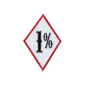 공장 도매 80 mm 와이드 1% (1%) 패치 사용자 정의 자수 패치 - Product Image 5