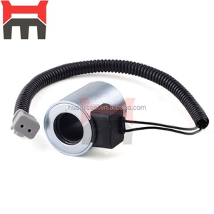 Ventes Flash : Bobine d'électrovanne 24V pour pièces électriques d'excavatrice YC60 YC80 - Product Image 3