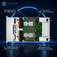 Serveur en rack DELL PowerEdge R670 1U, unité fiable pour les services de réseau et d'hébergement Web des PME