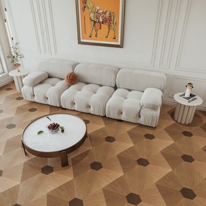 Plancher en bois d'ingénierie multicouche assemblé en parallélogramme à double orthographe, 100% chêne blanc européen - Product Image 4