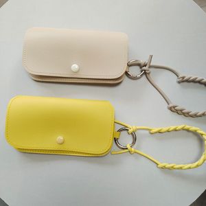 Leather Eyeglasses <b>Case</b> Rectangle Portable Wristband Organizer Travel Lightweight <b>Sunglasses</b> <b>Case</b> Solid Color Spring 2025 - Product Image 2