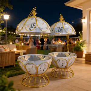 Los Más Vendidos 2025, Suministros para Catering, Platos para Calentar Comida de 8L, Calentadores de Comida tipo Buffet, Plato para Calentar Dorado para Catering - Product Image 3