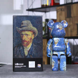 BearBrick 400% blocs de construction d'ours violents en plastique salon Art ornement 28cm - Product Image 6