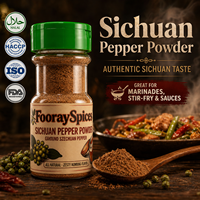 Poudre de poivre du Sichuan de la série West Coast en bouteille, assaisonnement en poudre, fournisseur en gros pour les marinades