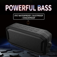 Altavoz Portátil IPX7 Resistente al Agua de 5W, Subwoofer Hifi con Bajos para Senderismo, Ciclismo, Cine en Casa, Fiestas, Reproductor de Audio
