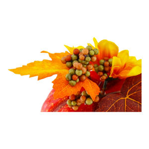 Foglie d'acero <span class=keywords><strong>di</strong></span> zucca artificiale per il Festival del raccolto autunnale centrotavola ciotola decorazioni ghirlanda - Product Image 6