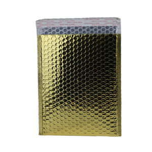 Nhà Máy Bán buôn 20x25cm Rose Gold Aluminum foil kim loại bong bóng phong bì cho bao bì - Product Image 5