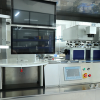 Machine de marquage laser automatique pour bouchons de bouteilles avec fonction de collecte de données, tri et rejet des produits défectueux