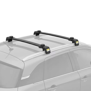 Sunsing Barres de toit en alliage d'aluminium noir pour voiture, capacité 100 kg, barres transversales OE, installation facile pour Citroën <span class=keywords><strong>C4</strong></span> Aircross - Product Image 1