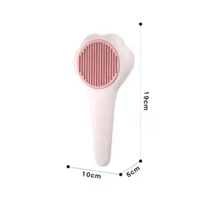 Uniperor Pet Hair Cleaning Brush Cat Hair Comb with Release Button For cleaning long or short-haired cats, dogs, etc.