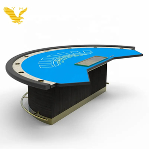 YH 8ผู้เล่นที่กำหนดเองโต๊ะโป๊กเกอร์หรูหราโต๊ะคาสิโน <span class=keywords><strong>Macau</strong></span> Blackjack - Product Image 6