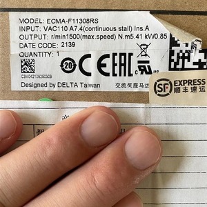 Bestselling ECMA-F11308RS ECMA Series AC Servo <b>Motor</b> for Industrial Automation <b>Control</b> System - Product Image 1