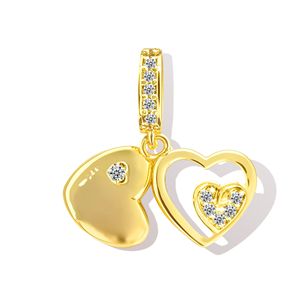 Accessoires de bijoux DIY en cuivre, motif cœur et pyramide, pour sacs et chaussures à talons hauts, très demandés dans le commerce extérieur européen et américain - Product Image 1
