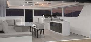 XJZJ Comercial de lujo 42 pies/13,02 M Yate de fibra de vidrio FUERA DE BORDA Pesca Transporte de pasajeros Ríos - Product Image 5