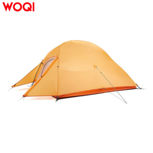 Tente de camping Woqi 210x125x105 cm, légère, double couche, 3 saisons, imperméable, pour 1-2 personnes, randonnée en plein air - Product Image 2