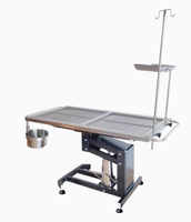 Réglable Pliant Toilettage Chirurgie Examen Vétérinaire Table D'opération Vétérinaire Clinique pour Chien Caractéristiques Instruments Chirurgicaux