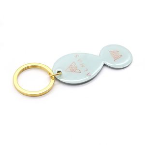 Personalized Stainless Steel Shopping Cart Trolley Chips Supermarket Coin Token <b>Keychain</b> Germany Trolley Coin Chip - Product Image 3