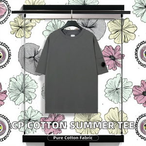 Camiseta de Diseño Casual de Verano para Hombre, Manga Corta, Bordada, Transpirable, Ecológica, 100% Algodón, Estampada, Tejida - Product Image 2