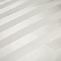 Housse de couette blanche de luxe en satin de soie jacquard rayé King Size Ensemble de literie pour hôtel
