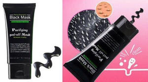 Vente en gros Masque noir Nettoyage en profondeur Masque facial au charbon de bois noir Peel Off pour les soins de la peau sans effets - Product Image 4