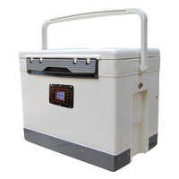 Boîte de pêche isotherme, glacière multifonction, glacière en plastique durable avec affichage numérique, glacière Hengguan