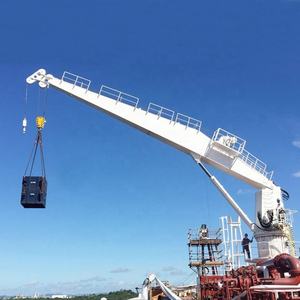 Kran Hidrolik Boom Lurus 10T, Kran Angkat Laut yang Stabil untuk Kapal - Product Image 3