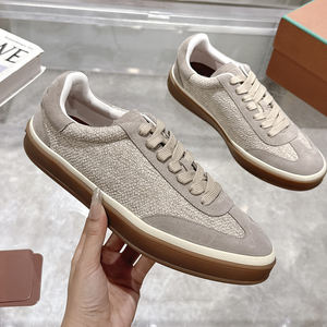 Scarpe in rete Dechen stile coppia - Nuova tendenza moda, scarpe casual stringate <span class=keywords><strong>Old</strong></span> Money con fondo piatto per uomo e donna - Product Image 2