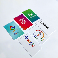 Klik NFC untuk Mengaktifkan Programmabilitas Ulasan Google Kartu Ulasan Google NFC NTAG 213