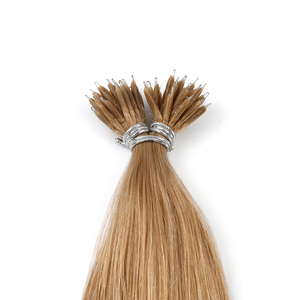 K.SWIGS 100% Virgin Cuticle Aligned Smooth Secure Reusable Invisible Lightweight Custom Length Texture Nano Ring Hair Extensions - Product Image 1