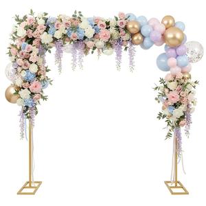 Düğün Çardağı Arka Plan Standı Kare Düğün Kemeri ve Balon Kemeri Fotoğraf Kabini Arka Planı, Bebek Partisi, Doğum Günü Partisi Dekorasyonu için - Product Image 6