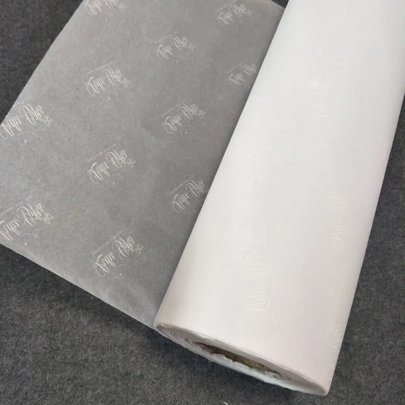 Kertas pembungkus kualitas baru dengan desain cetak kustom pola Logo kertas hadiah pesta kertas pembungkus Hadiah kualitas tinggi