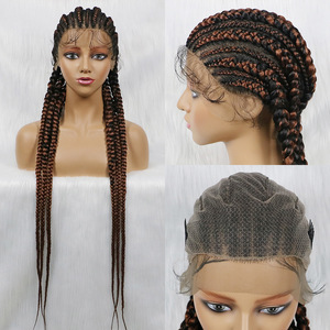 เจนนิเฟอร์จัดส่งฟรีเวดอร์ถักวิกผมมนุษย์ด้วยสีทึบวิกถักเปียใหญ่-Braids - Product Image 6