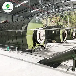 Ultimo impianto di riciclaggio di design per impianto di pirolisi da rifiuti di plastica a olio da 5 tonnellate in sud africa